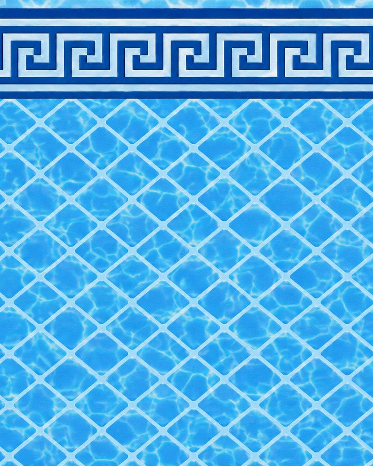 Classic key vinyl pool liner pattern inspiration